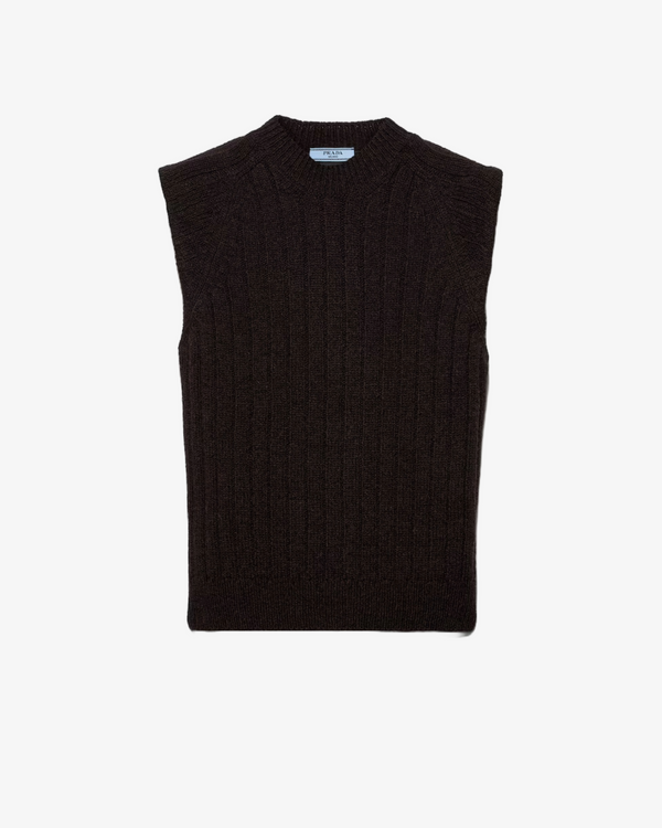 Prada - Women's Wool Vest - (Blackf0Al3)