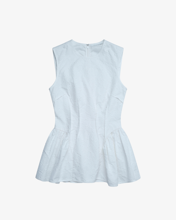 Cecilie Bahnsen - Women's Daimi Top Eira Matelassé - (White)