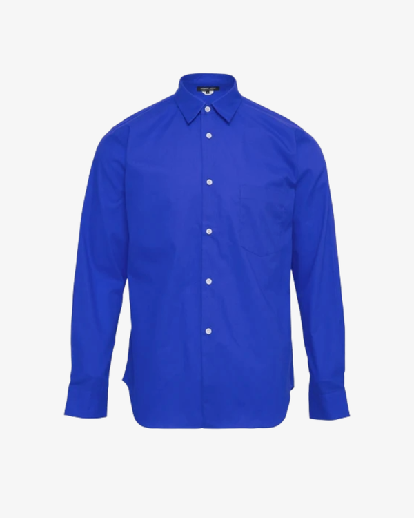 Comme des Garçons Homme - Men's Button Up Shirt - (Blue)