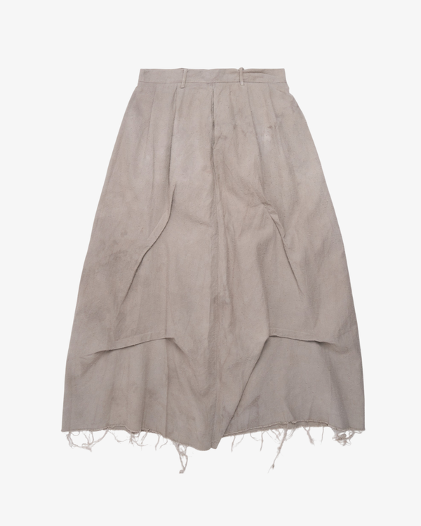 PROFESSOR - Men's Ash Drape Skirt - (Grey)