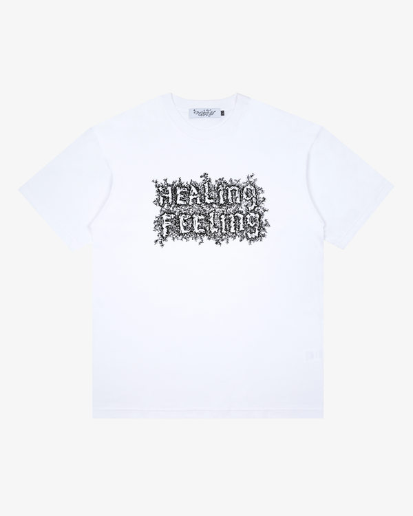 FUNGUYS - Men's Healing Feeling Tee  - (White)