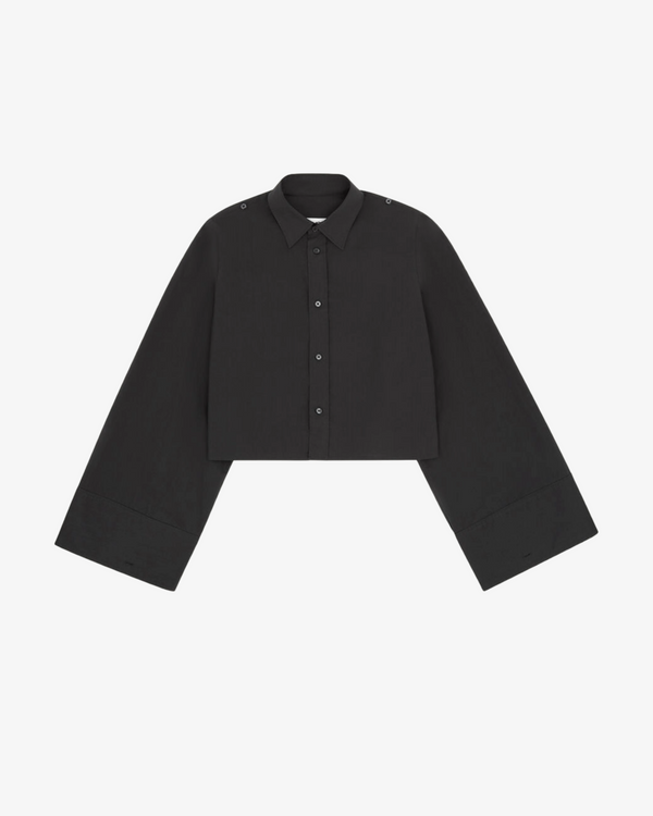 Mm6 - Women's Long-Sleeved Shirt - (Black899)