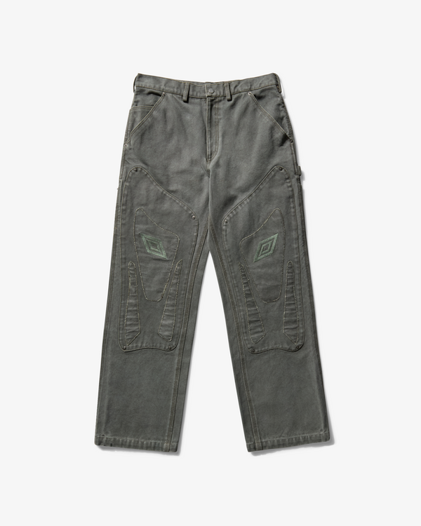 UMBRO - Men's Shinguard Canvas Pants - (Olive)