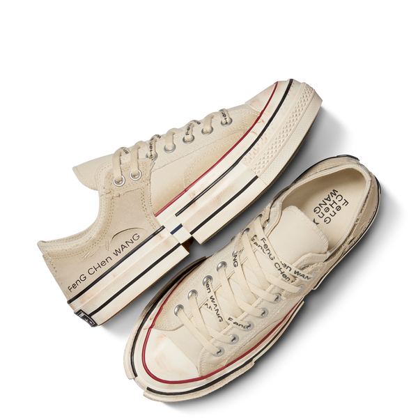 Converse_Converse - Feng Chen Wang 2-in-1 Chuck 70 - (Natural Ivory/Brown Rice/Egret)_SNEAKERS