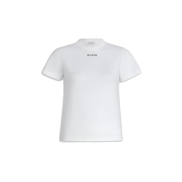 ALAÏA - Women's Fitted T-Shirt - (White)