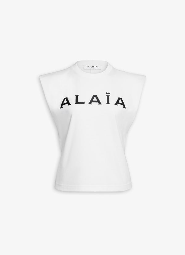 Alaïa - Women's Logo T-Shirt - (White)