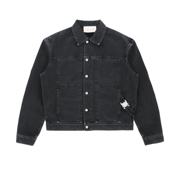 1017 Alyx - Men'S Buckle Canvas Jacket - (Blk0003 Washed Black)