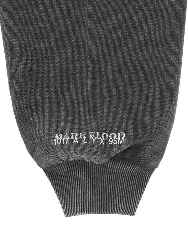 Alyx_ALYX - Men's Mark Flood Oversized Graphic Hoodie - (Washed Black)_HOODIE