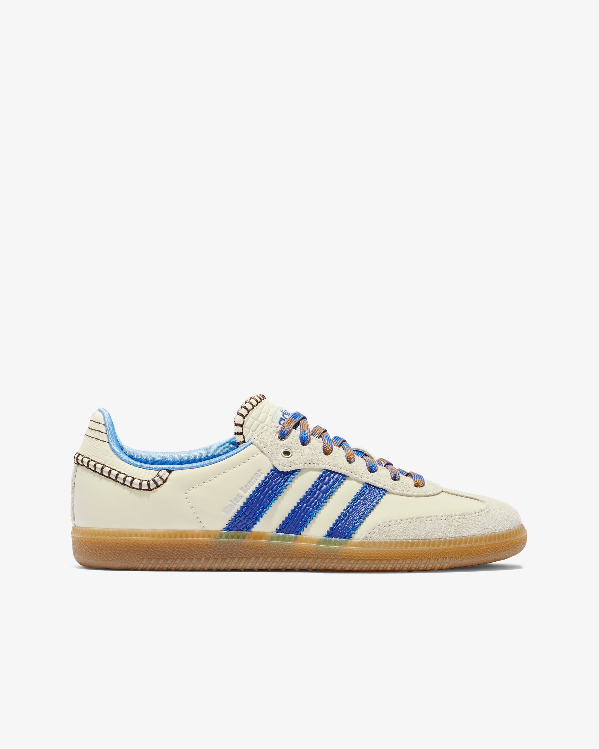 Adidas: Wales Bonner Samba (Wonder Clay/Royal Blue) | DSMS E-SHOP