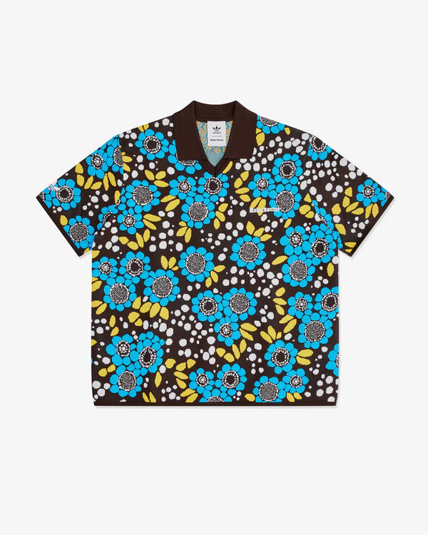 Adidas - Men's Wales Bonner Knit Floral Polo - (Multi)