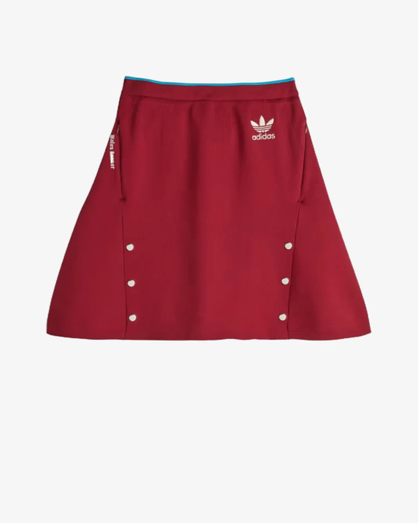 Adidas - Women's Wales Bonner Skirt - (Collegiate Burgundy)