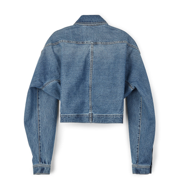 Azzedine Alaia_Alaïa - Women'S Cardi Denim Jacket - (Blue Jeans)_JACKETS