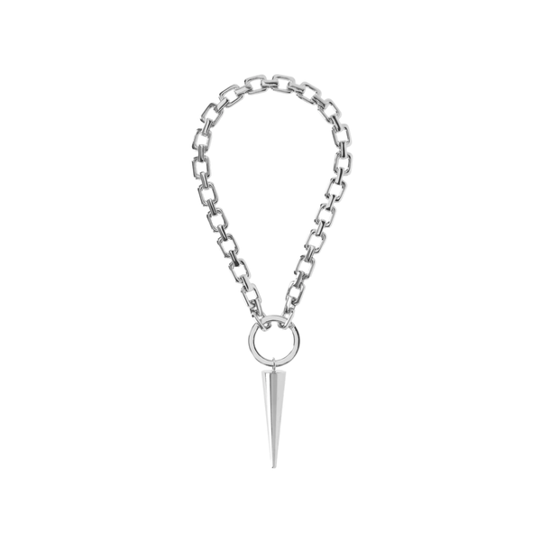 ALYX - Men's Spike Chunky Chain Necklace - (Silver)