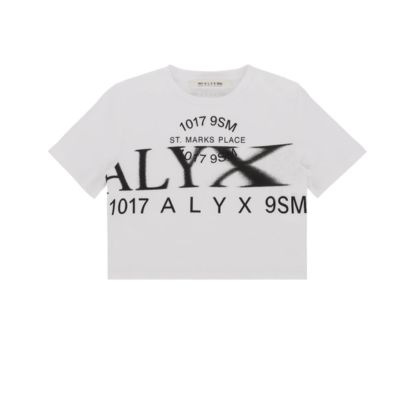 ALYX - Women's Logo Cropped Tee - (White)