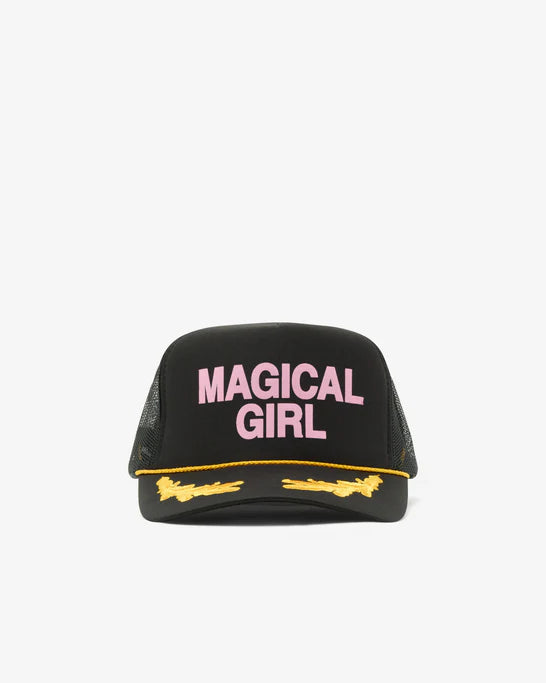 Ashley Williams - Women's Black Embroidered Trucker Hat - (Black)