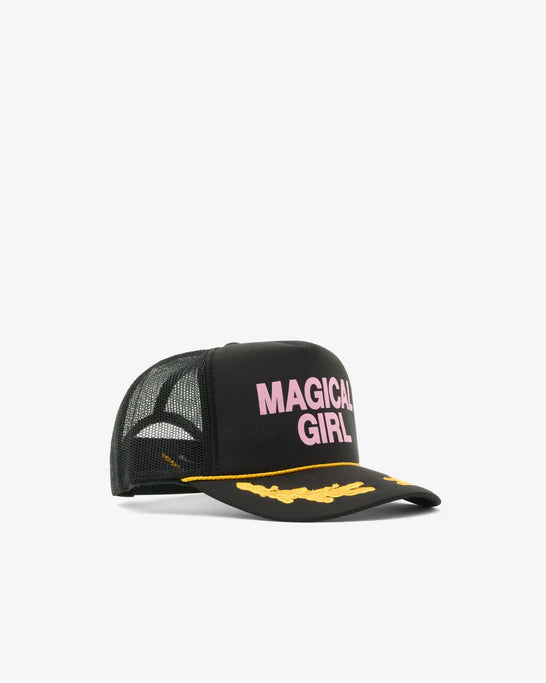 Ashley Williams - Women's Black Embroidered Trucker Hat - (Black)