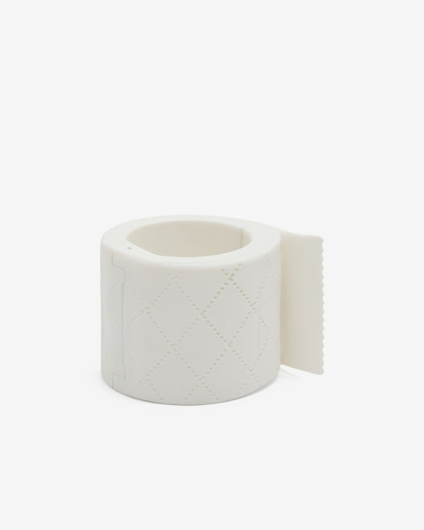 Ashley Williams - Women's Ribbed Paper Roll Bracelet - (White)