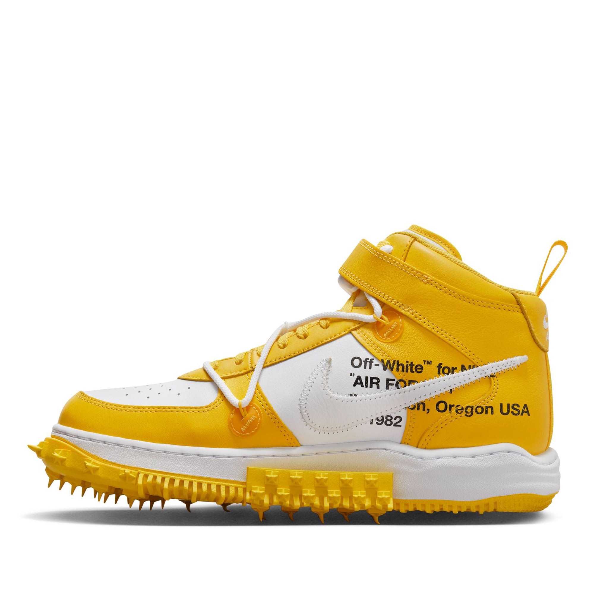 Nike - Men's Off White Air Force 1 Mid - (DR0500-101) view 2