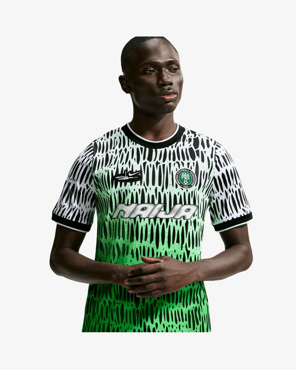 Nike - Men's Slawn Nigeria Academy Pro Short-Sleeve Soccer Top - (IB5641-010)