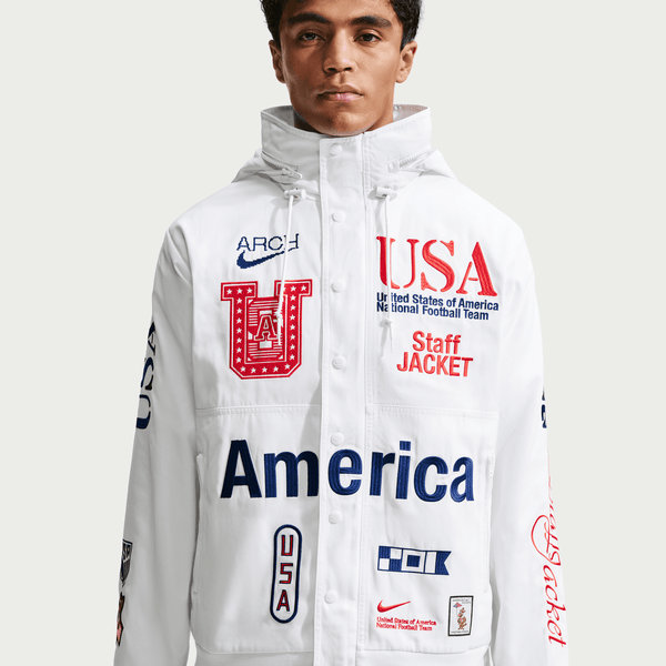 Nike - Men's Virgil Abloh Archive USA Woven Staff Jacket - (II9805-100)
