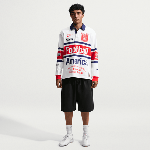 Nike - Men's Virgil Abloh Archive Long Sleeve Rugby Top - (IM3227-100)