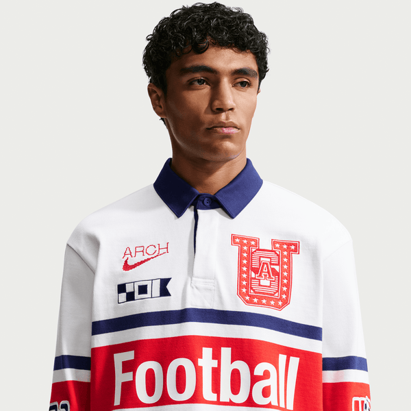 Nike - Men's Virgil Abloh Archive Long Sleeve Rugby Top - (IM3227-100)