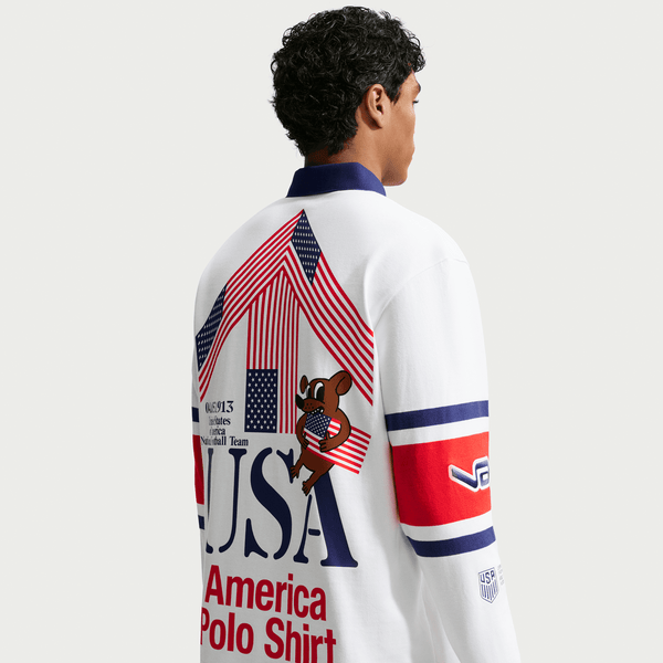 Nike - Men's Virgil Abloh Archive Long Sleeve Rugby Top - (IM3227-100)