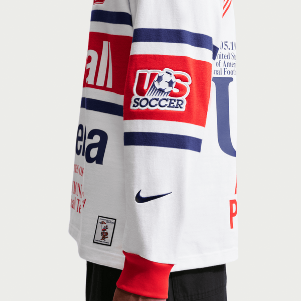 Nike - Men's Virgil Abloh Archive Long Sleeve Rugby Top - (IM3227-100)