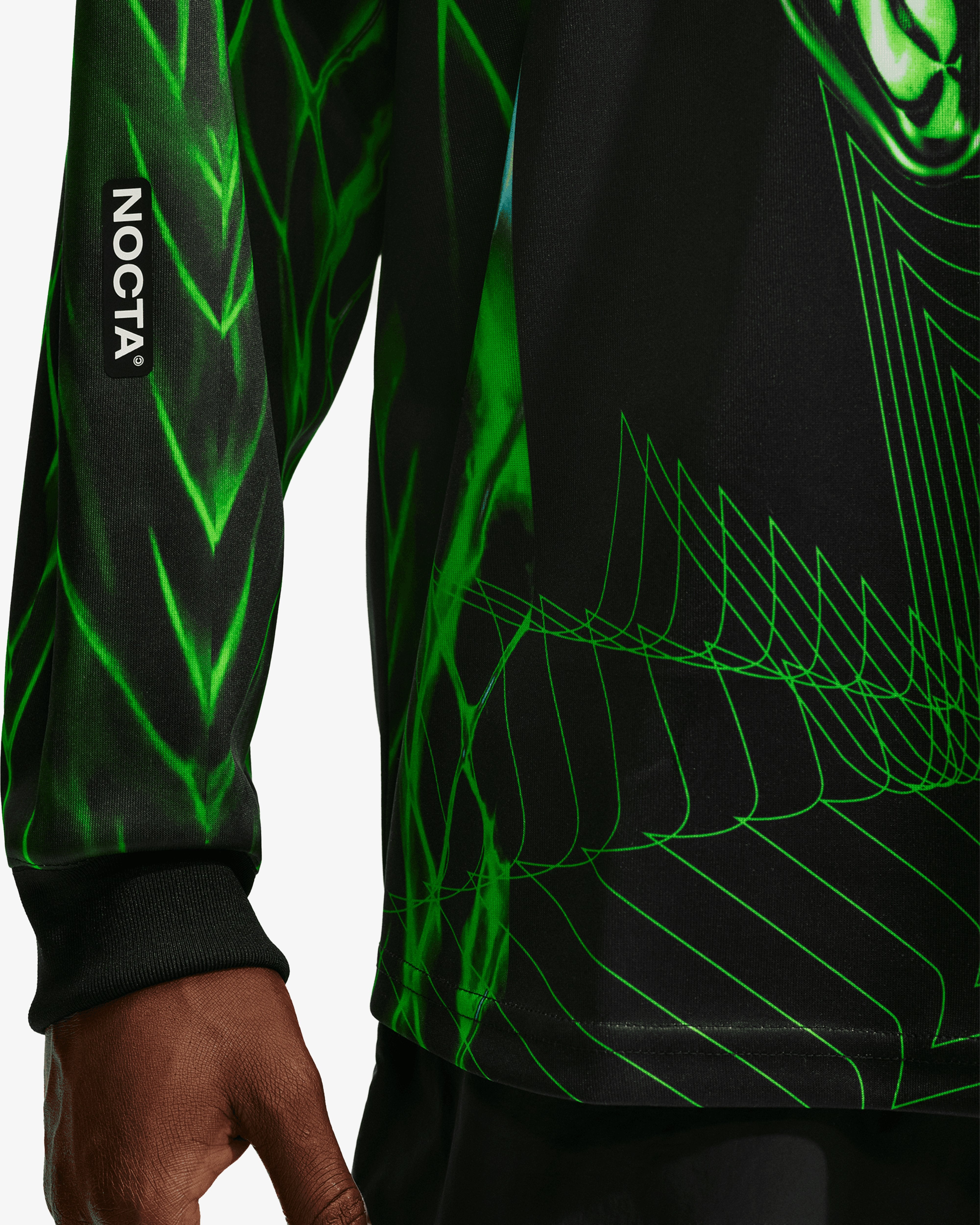 Nike: Men's NOCTA Canada Long Sleeve Jersey (IM6633-010) | DSMS E-SHOP