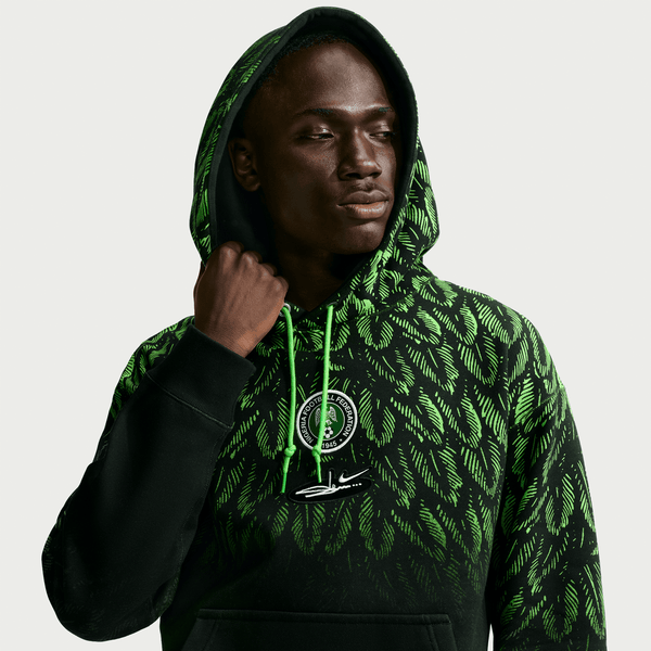 Nike - Men's Slawn Nigeria Fleece Pullover Hoodie - (IR5219-010)