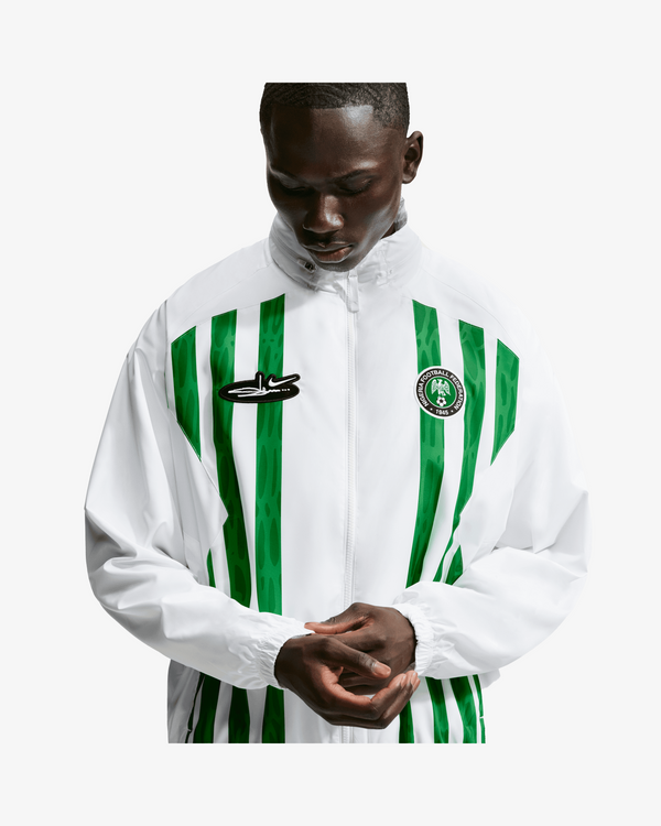 Nike - Men's Slawn Nigeria Lightweight Jacket - (IU7644-100)