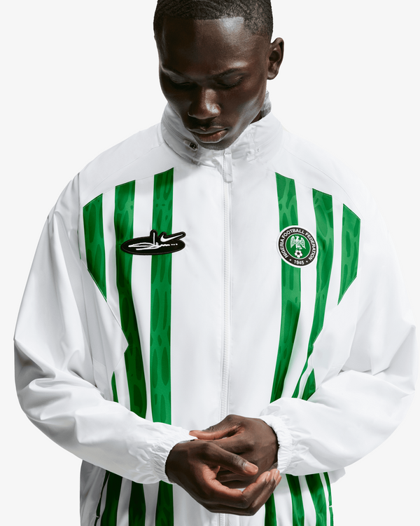 Nike - Men's Slawn Nigeria Lightweight Jacket - (IU7644-100)