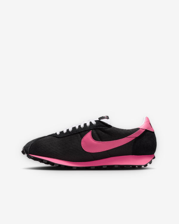 CDG Black Collection_Black Comme des Garçons - Men's Nike Swoosh Sneakers - (Black)_SNEAKERS