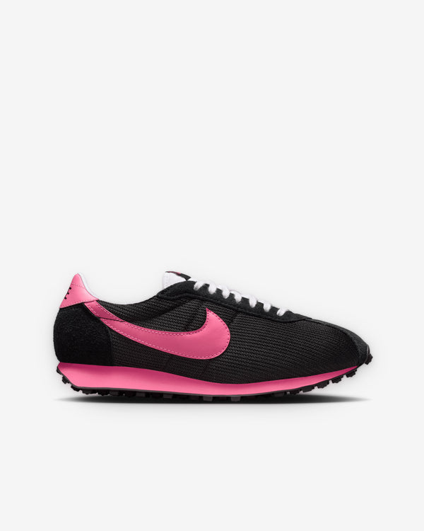 CDG Black Collection_Black Comme des Garçons - Men's Nike Swoosh Sneakers - (Black)_SNEAKERS