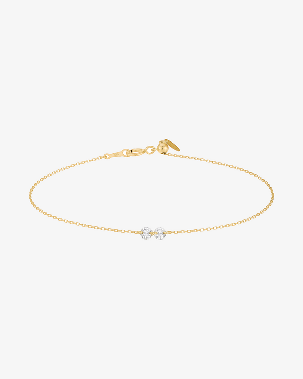 Persée - Danaé Two-Diamond Line Bracelet