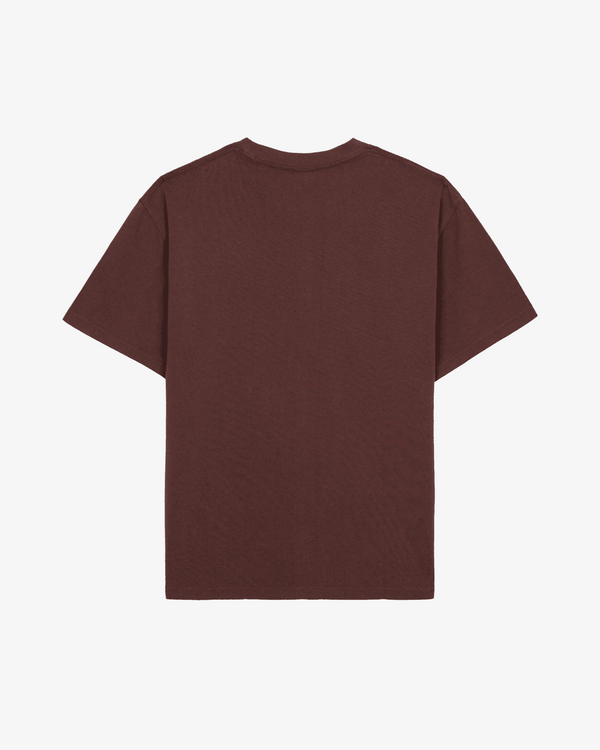 Brain Dead_BRAIN DEAD - Men's Time Is Nigh T-Shirt - (Dark Brown)_TEES