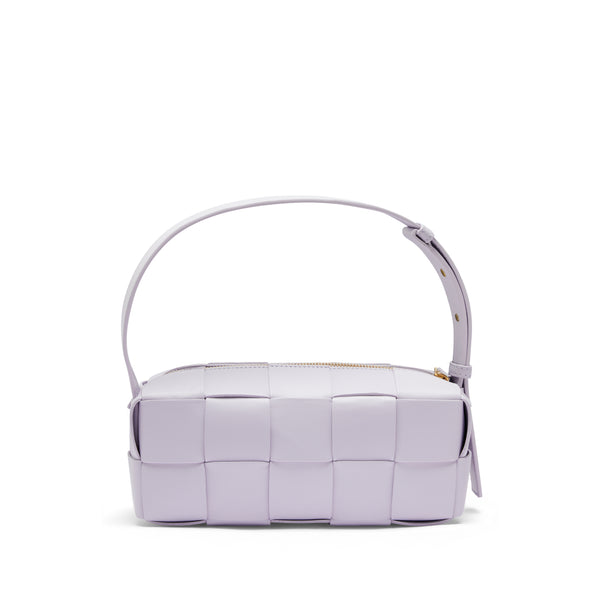 Bottega Veneta_BOTTEGA VENETA - Women's Small Brick Cassette - (Oyster)_TOP HANDLE