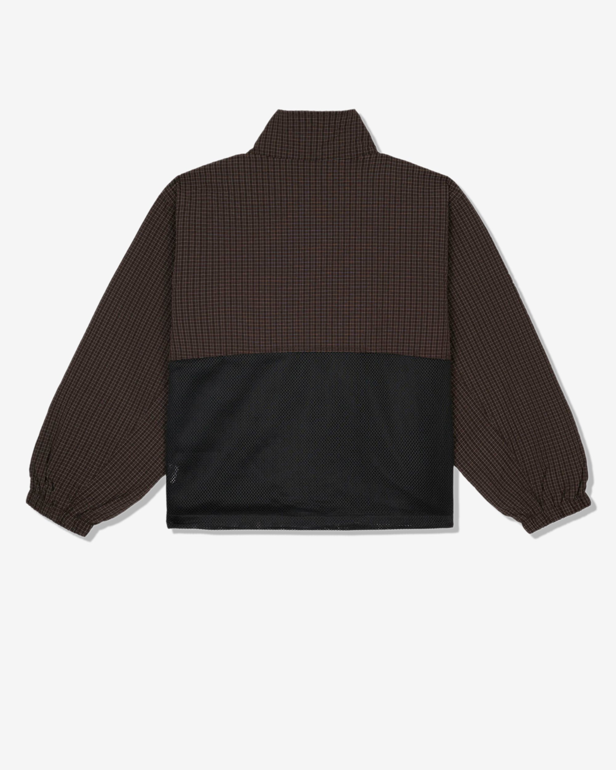 BRAIN DEAD - Men's Equipment Tennis Zip Jacket - (Black) view 2, Click to Zoom in