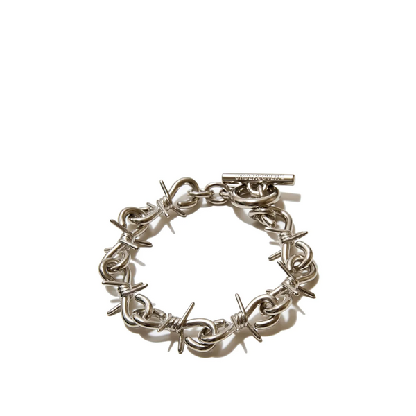 Undercover - Brass Wire Bracelet - (Silver)