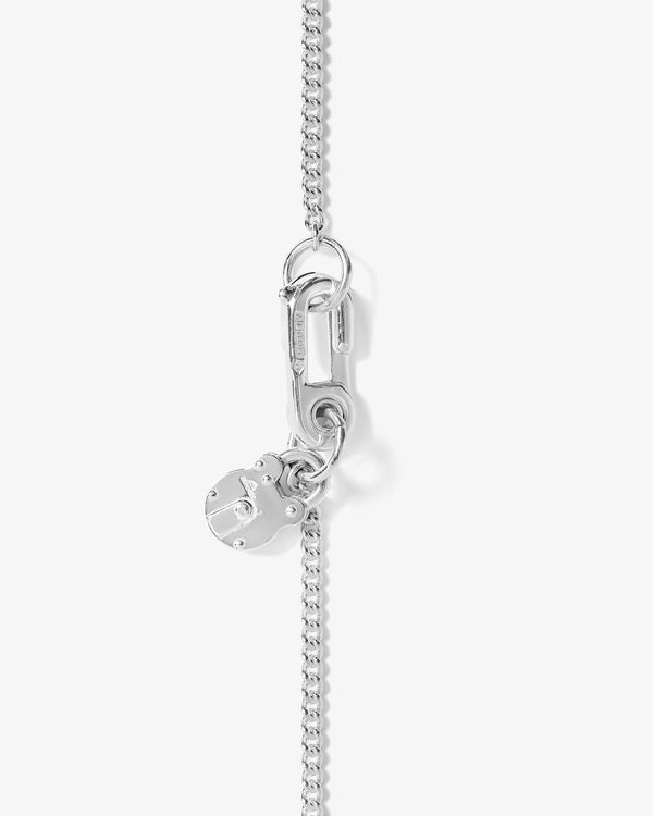 Bunney_Bunney - Padlock Charm Necklace - (Sterling Silver)_NECKLACES