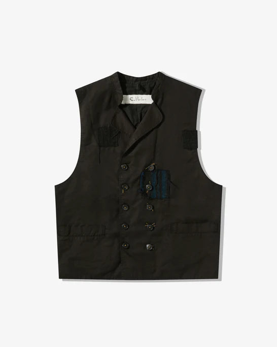 Canal House Line - Men's Dutch Worker Vest - (Black)