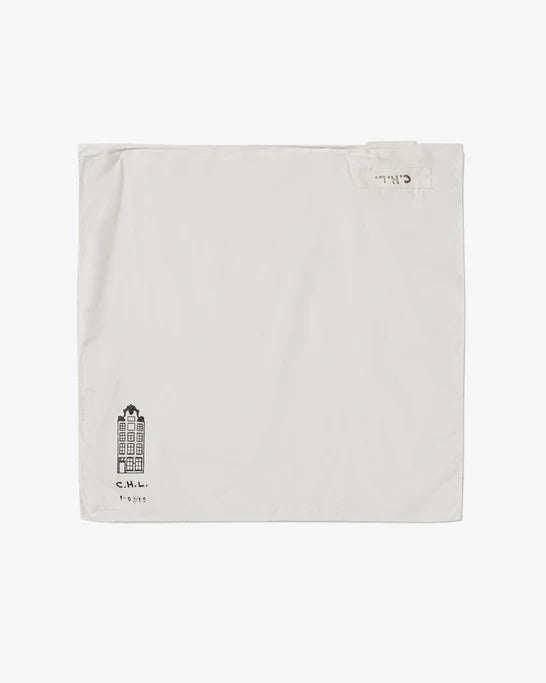 Canal House Line - Silk Square Scarf - (Grey)