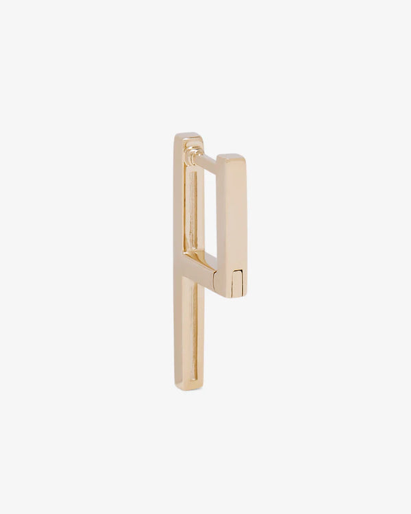 Tom Wood_Tom Wood - Sleek Ear Bar Gold Diamonds - (Yellow Gold)_EARRINGS