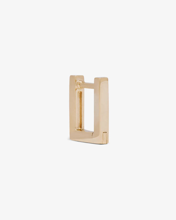 Tom Wood_Tom Wood - Sleek Huggie Gold Diamonds - (Yellow Gold)_EARRINGS