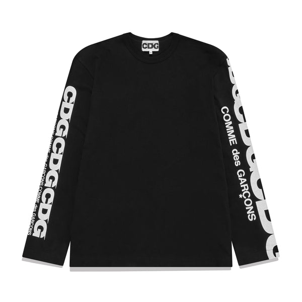 CDG - Long Sleeve T-Shirt - (Black)