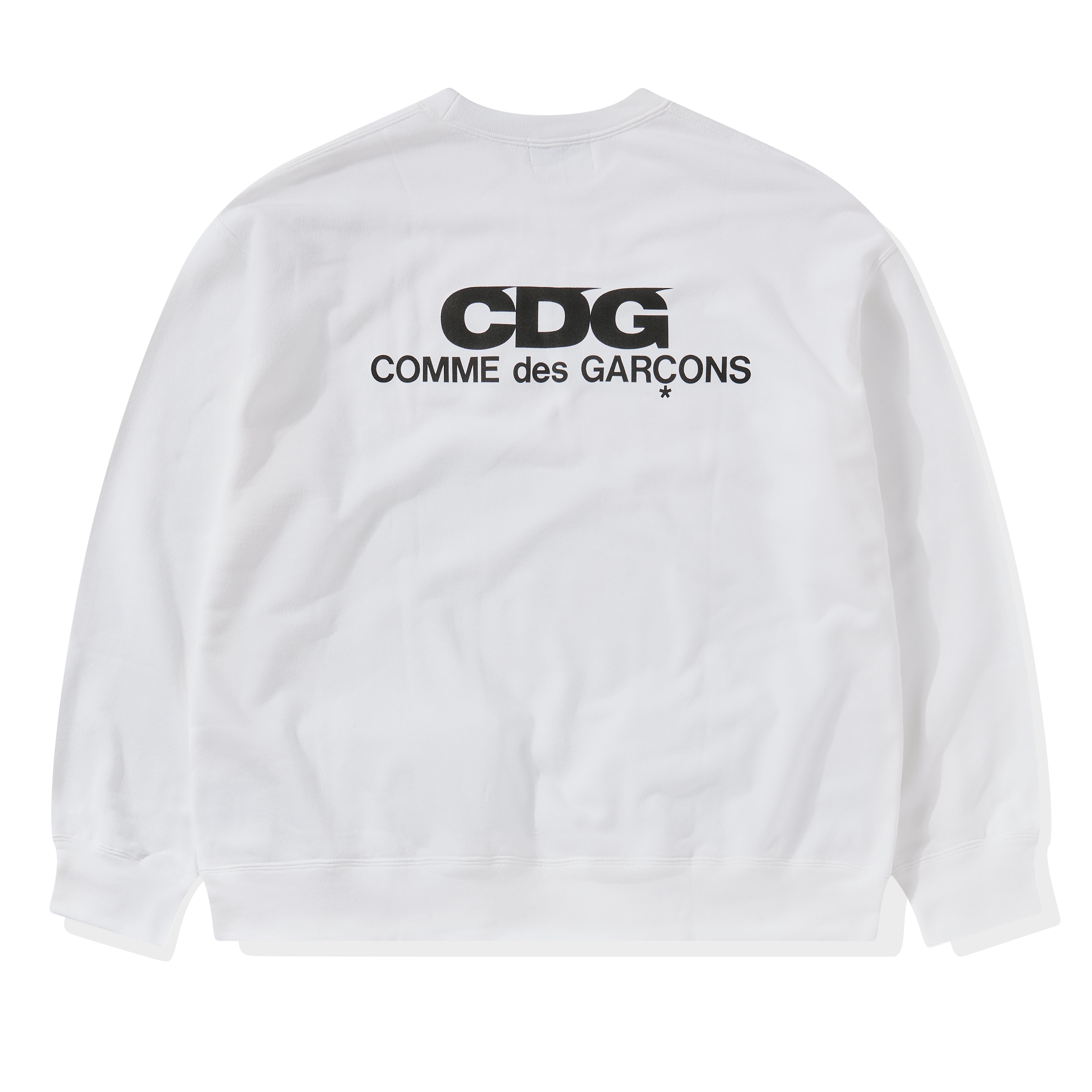 CDG - Oversized Sweatshirt - (White) | Dover Street Market E-Shop