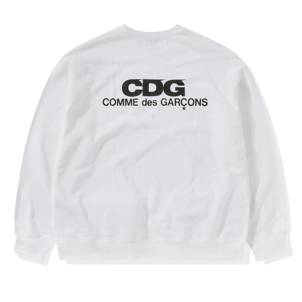 CDG - Oversized Sweatshirt - (White)