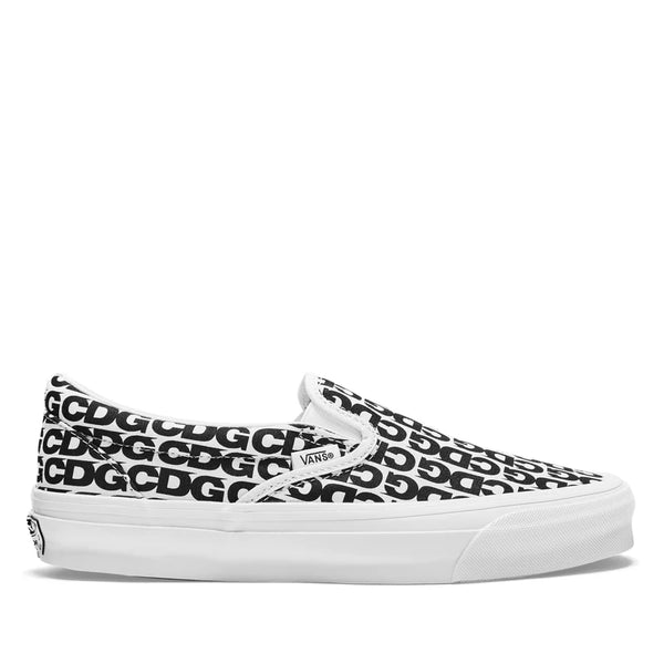 Cdg - Vans Slip-On - (White)