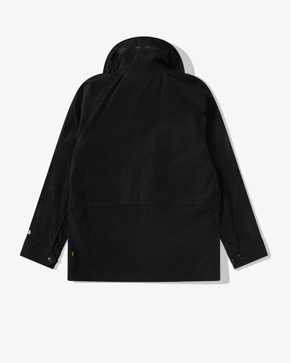 CDG3_Cdg - Alpha Industries Air Force Field Jacket - (Black)_JACKETS