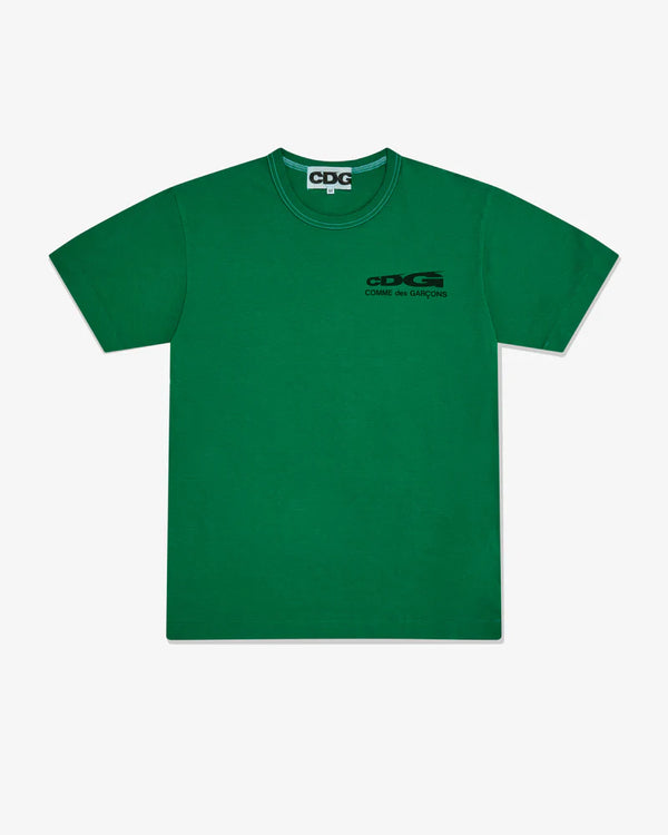 CDG - Overdyed Logo T-Shirt - (Green)